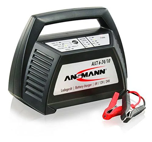 Ansmann 4013674021512 Acumulador de Plomo, Alct 6-24/10, Negro