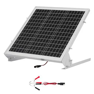 VEVOR Kit de Panel Solar Monocristalino 12 V y 20 W
