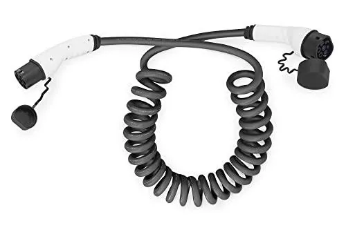 DIGITUS Cable de Carga Modo 3 para Coches eléctricos y PHEV