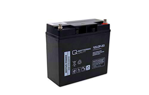 Q-Batteries Batería de Plomo Tipo AGM 12LCP-23/12 V