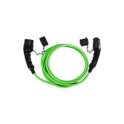 Blaupunkt Cable de carga del vehículo eléctrico tipo 2&gt;2 16A 1ph B1P16AT2 2m