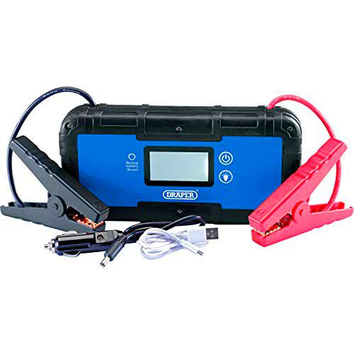 Draper CJS800 - Arrancador condensador, 12 V, color azul