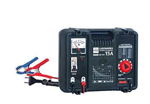 Kukla Cargador de baterías Cargador BK 12/15 ZW con regulación de Uniforme y con el Cortocircuito Interruptor