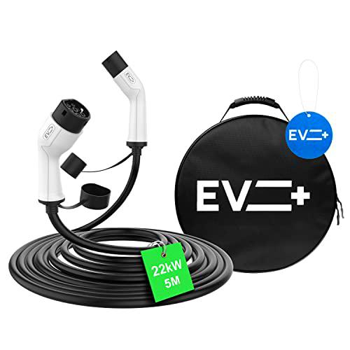 EV + Cable para Coche Eléctrico Tipo 2 a Tipo 2 IEC62196