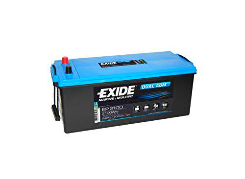 Batería Exide EP2100 Marina Dual. 12V - 240Ah/1200A (EN) Caja C (518x279x240mm)