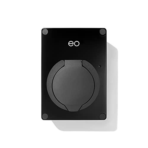 EO Mini Cargador de vehículo eléctrico (EV), Enchufe Universal (Negro)