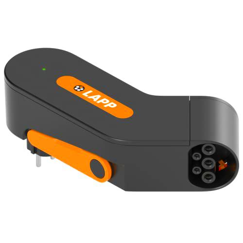 Lapp Mobility Dock/Cargador EV móvil para Enchufe doméstico/Cargador de Emergencia para e-Cars/Cargador e-Car transportable para en Carretera/Cargador para eléctricos y enchufables / IP44