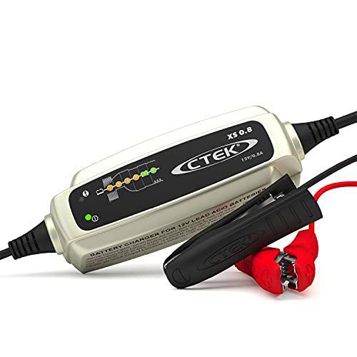CTEK XS 0.8 12 V, 1,2 A - 32 A 6-Stage Cargador de batería