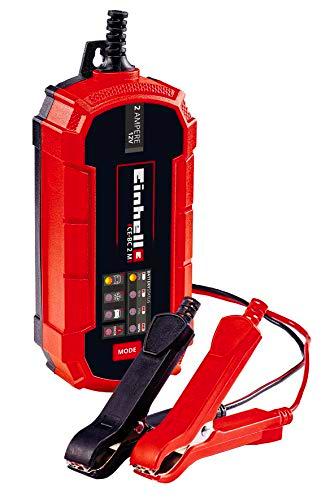Einhell CE-BC 2 M, Cargador de baterías (con control por microprocesador para los más distintos tipos de baterías