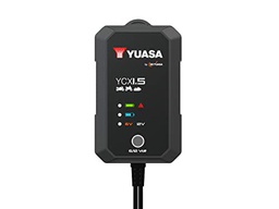 Yuasa Cargador de batería de Plomo YCX1.5 6 V, 12 V Corriente de Carga (máx.) 1,5 A
