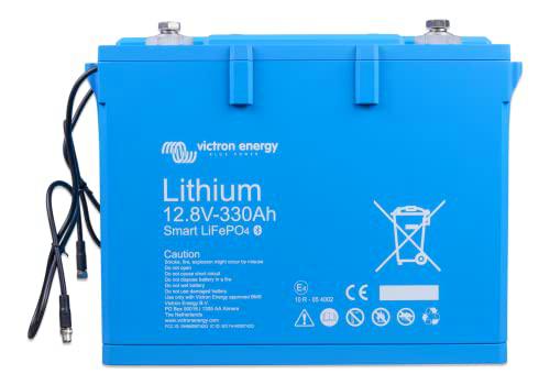 Victron Energy Smart 12.8-Voltios 330Ah Batería de Litio LiFePO4
