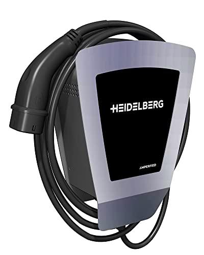 HEIDELBERG Wallbox 11 kW con Cable de Carga Tipo 2 Opcional 5 años de garantía