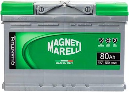 Marelli - Batería para coche, 80 Ah, 12 V, 720 A, EN1