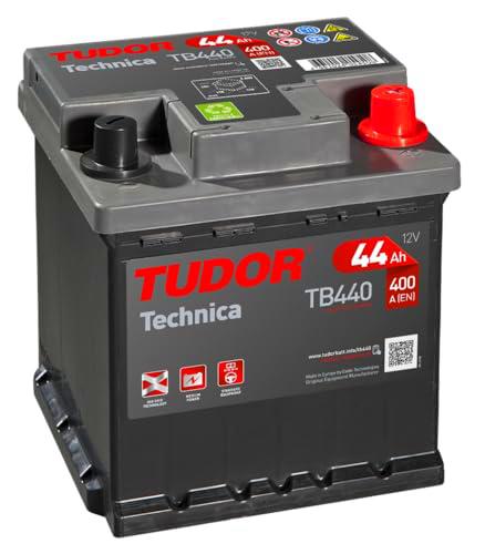Batería Tudor TB440 Technica. 12V - 44Ah/400A (EN) Caja L0 (175x175x190mm)