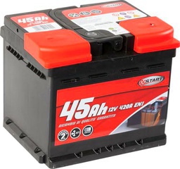 Batería de coche de 45 Ah, 12 V, 420 A, polo positivo derecho, caja L1