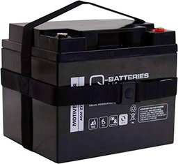 Q-Batteries 12LC-75 - Batería de Plomo AGM (12 V, 77 Ah