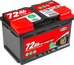 Batería de coche START Stop &amp; Start 72 Ah 12 V 700 A (EN1) sellada