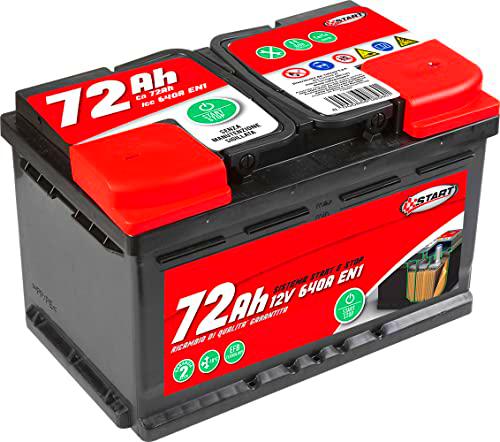 Batería de coche START Stop &amp; Start 72 Ah 12 V 700 A (EN1) sellada
