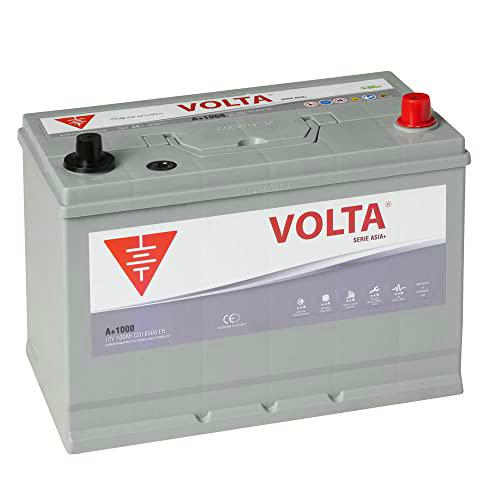 Batería de Coche 100Ah 830A - Volta A+1000D - Especial para Coches Asiáticos