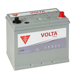 Bateria de Coche VOLTA Caja Asiática 75Ah 700A - Borne +Dcha