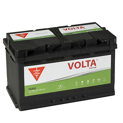 Bateria de Coche AGM 80Ah 800A Start-Stop Avanzado AGM