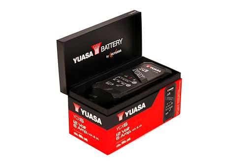 Yuasa YCX6 de 12 V y 6 A Cargador Inteligente de batería para Coche