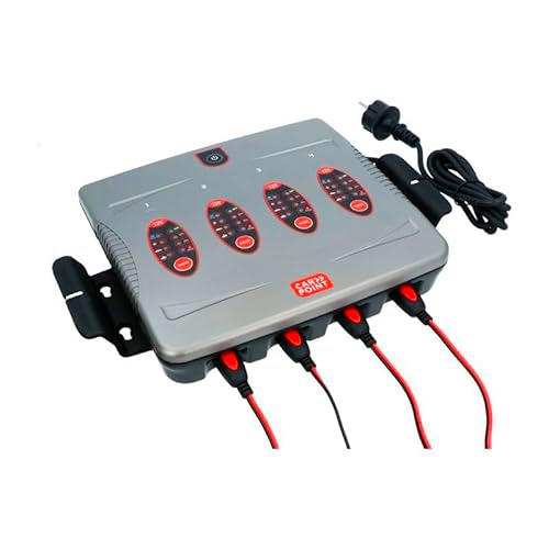 Carpoint Cargador de batería Bx-6 16A/4 Bancos