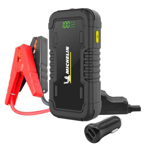 MICHELIN MJS80 Jump Starter and Power Bank - Batería de Coche