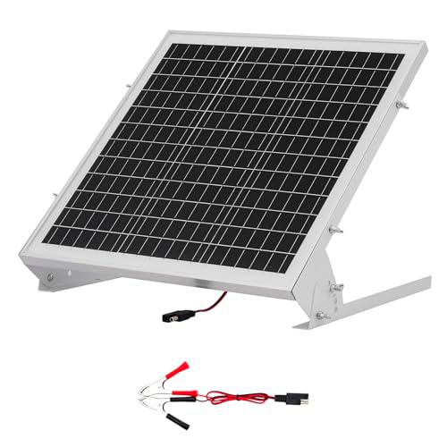 VEVOR Kit de Panel Solar Monocristalino 12 V y 20 W