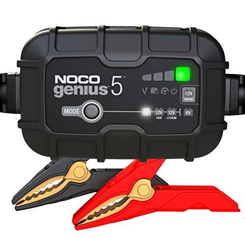 NOCO GENIUS5EU, Inteligente automático de 5A, Cargador 6V y 12V