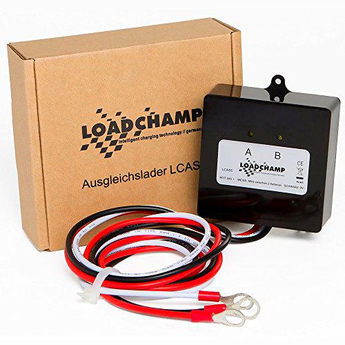 Load Champ LCAS5 compensatorias cargador de batería (5000 mAh) negro